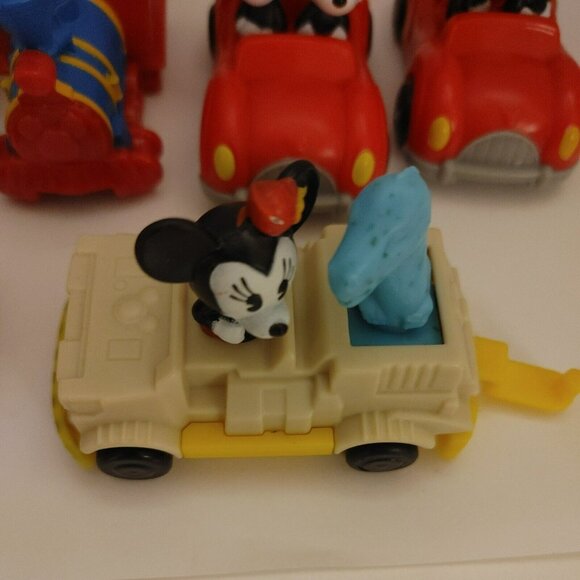 Disney Mickey And Minnie Runaway Railway Mcdonald Happy Meal Toys. Lot of 7 - Picture 4 of 5